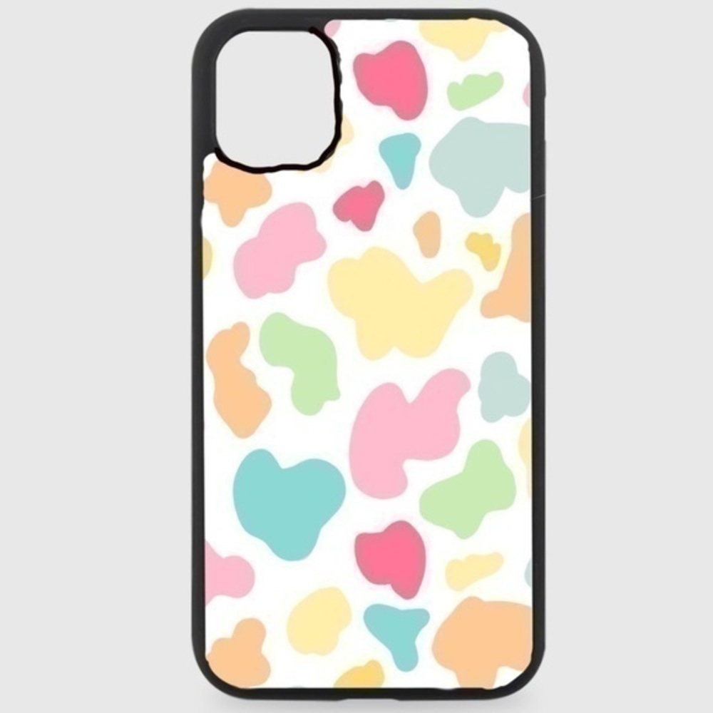 Rainbow Cow Print Phone Case